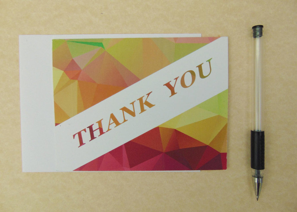 Thank You Cards: Polygon
