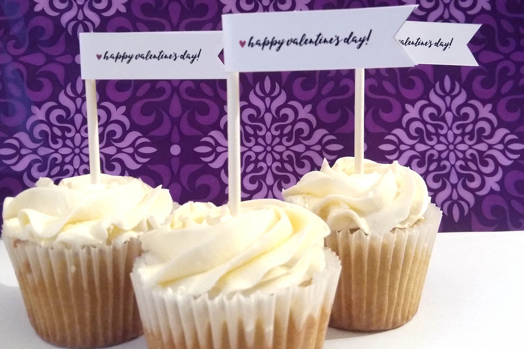 Valentine's Day Cupcake Toppers Package Image2